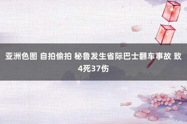 亚洲色图 自拍偷拍 秘鲁发生省际巴士翻车事故 致4死37伤