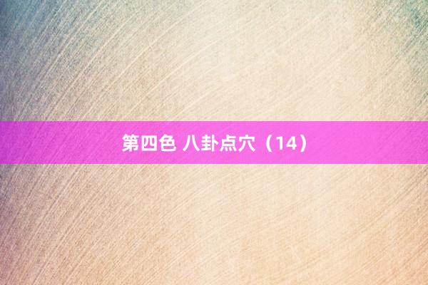 第四色 八卦点穴（14）