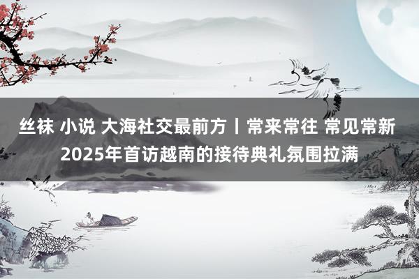 丝袜 小说 大海社交最前方丨常来常往 常见常新 2025年首访越南的接待典礼氛围拉满